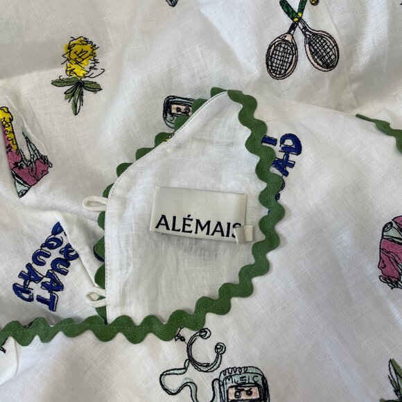 NWOT !Alemais play embroidered midi dress - Picture 14 of 14